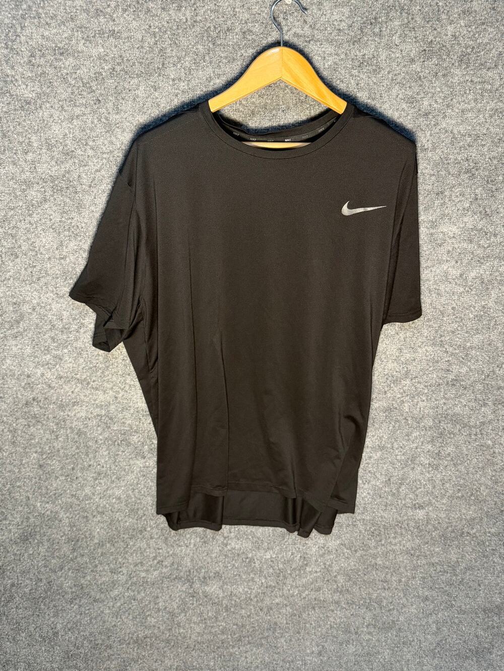 Nike Dri-FIT Black Athletic Training T-Shirt Men’s 4XL Standard Fit Swoosh